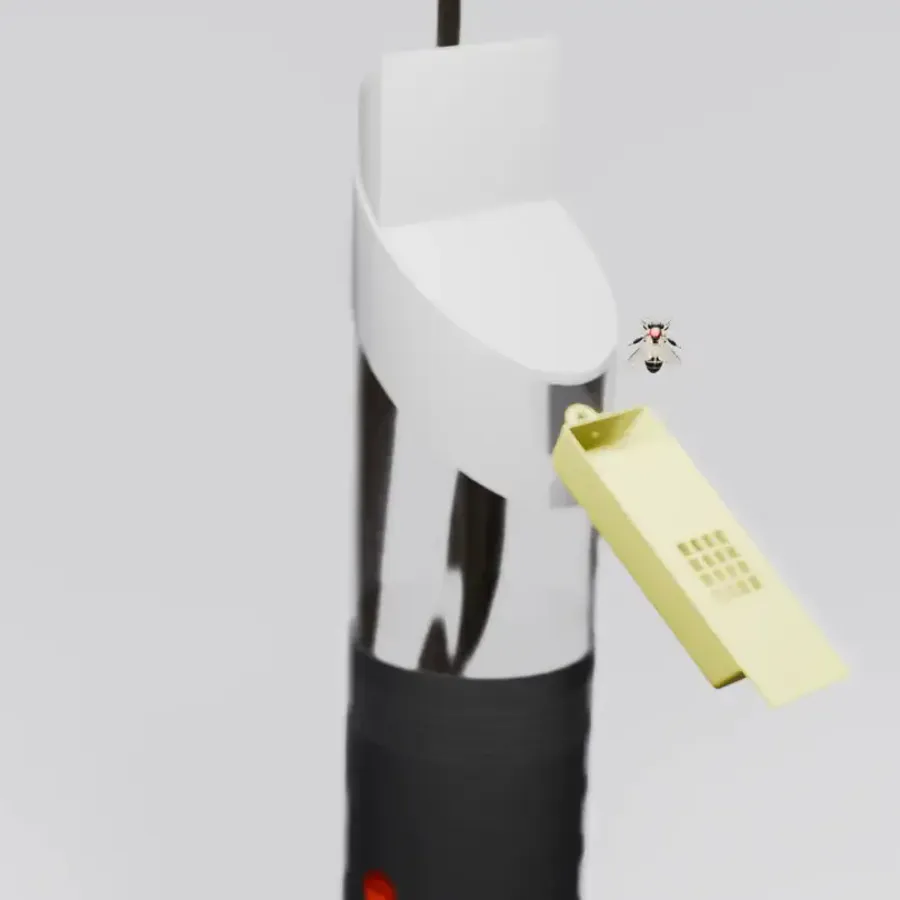 Render de la máquina de Tecnoapícola